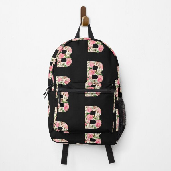 Item preview, Vintage Wild Pink Roses, Rose Buds and Leaves Letter B . Beautiful Floral Letter B Monogram designed and sold by silviaol.