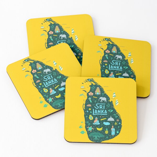 Item preview, The sri lanka country map. designed and sold by LATESTCREA.