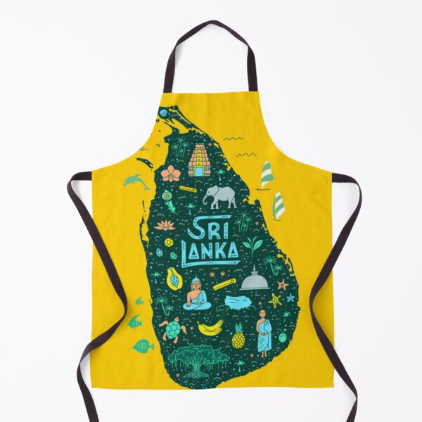 Item preview, The sri lanka country map. designed and sold by LATESTCREA.