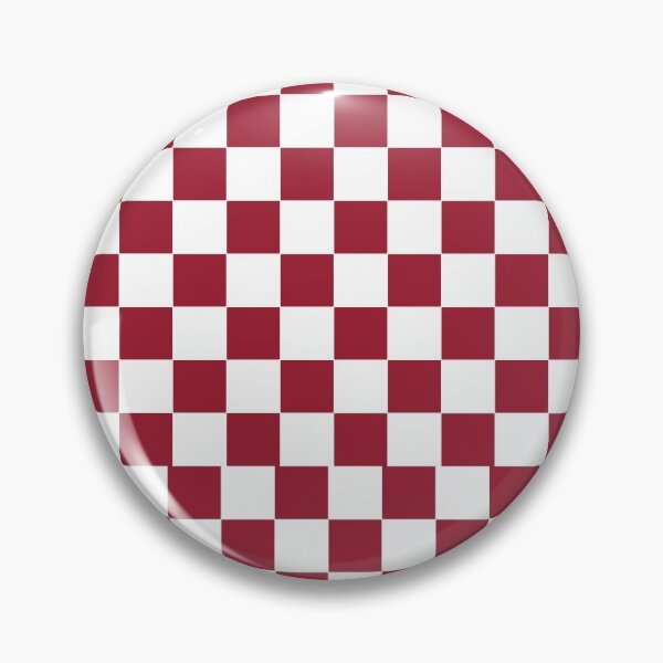 Item preview, COLOR OF THE YEAR 2007 -CHILI PEPPER- CHECKERBOARD- RED AND WHITE CHECK designed and sold by ozcushions.