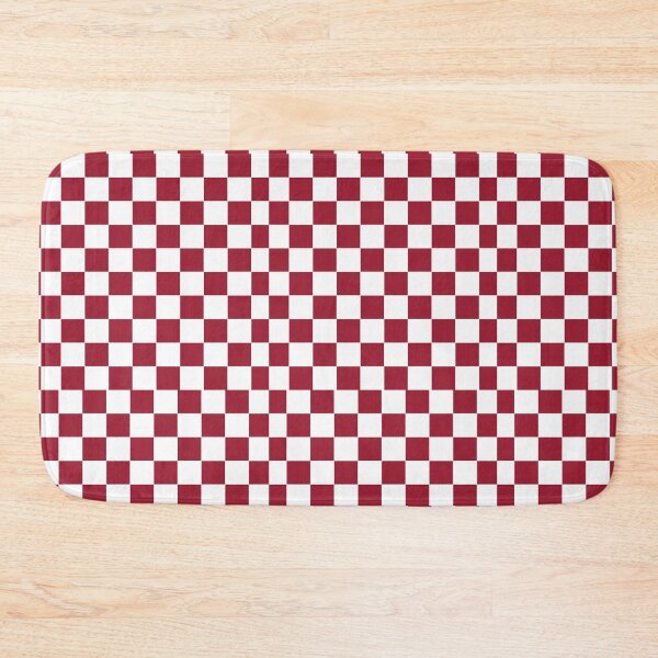 Item preview, COLOR OF THE YEAR 2007 -CHILI PEPPER- CHECKERBOARD- RED AND WHITE CHECK designed and sold by ozcushions.