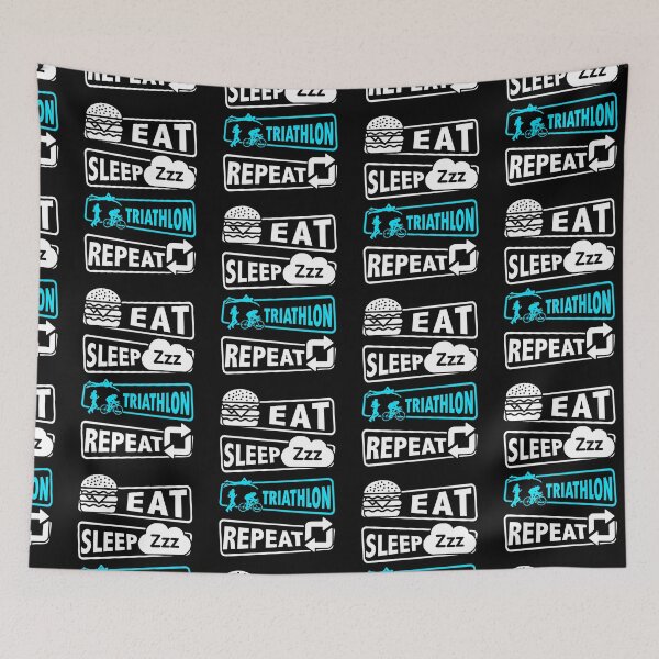 Item preview, Triathlon  Eat Sleep Simple designed and sold by SiouxLove.