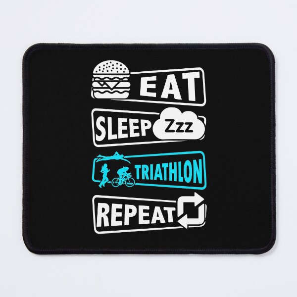 Item preview, Triathlon Eat Sleep Simple designed and sold by SiouxLove.