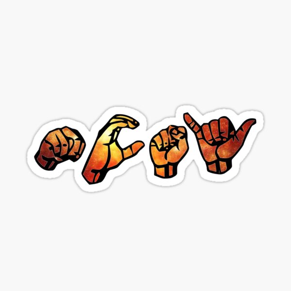 NCSY ASL Sticker