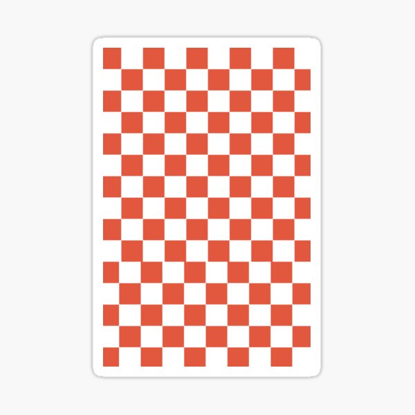 color-of-the-year-2004-tigerlily-checkerboard-orange-and-white