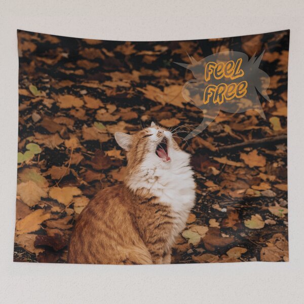 Item preview, Feel Free Cat - T-shirt designed and sold by WitchEloina.