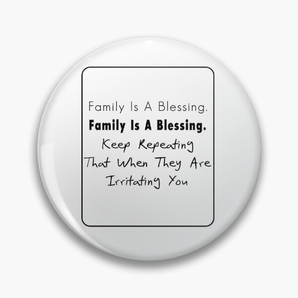 Item preview, Family is a Blessing designed and sold by WeTrieditatHome.