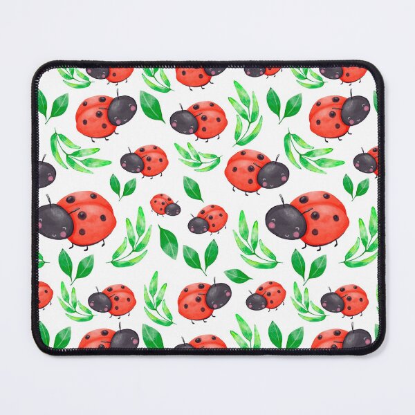 Item preview, Ladybird Leaf Watercolor designed and sold by SiouxLove.