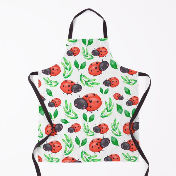 Item preview, Ladybird Leaf Watercolor designed and sold by SiouxLove.