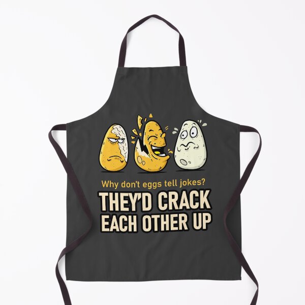 Item preview, Why don’t eggs tell jokes? Dad Joke's designed and sold by ZdravkovDesign.