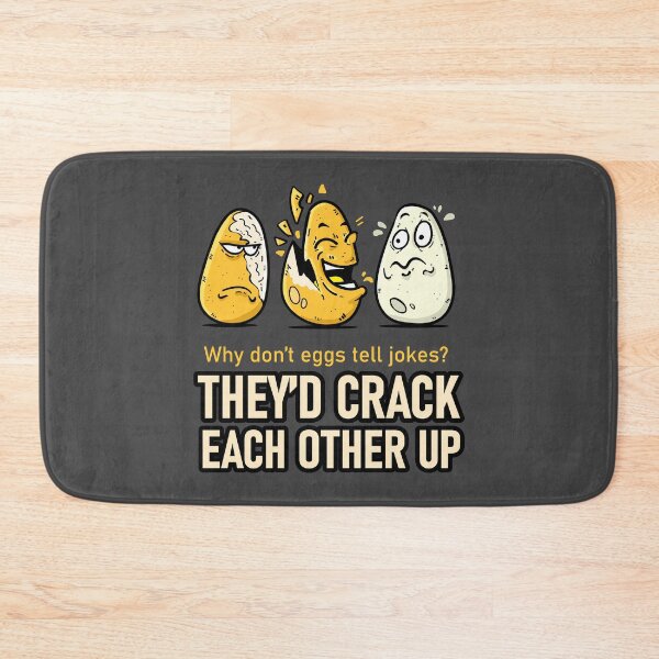 Item preview, Why don’t eggs tell jokes? Dad Joke's designed and sold by ZdravkovDesign.