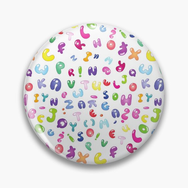 Item preview, Colorful Alphabet Letters Seamless Pattern. Multicolor Letters of the Alpabet designed and sold by silviaol.