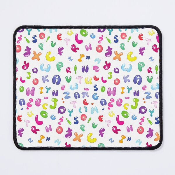 Item preview, Colorful Alphabet Letters Seamless Pattern. Multicolor Letters of the Alpabet designed and sold by silviaol.