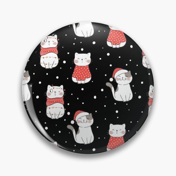 Item preview, Kitten Winter Christmas designed and sold by ELAB27.