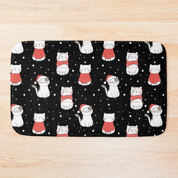 Item preview, Kitten Winter Christmas designed and sold by ELAB27.