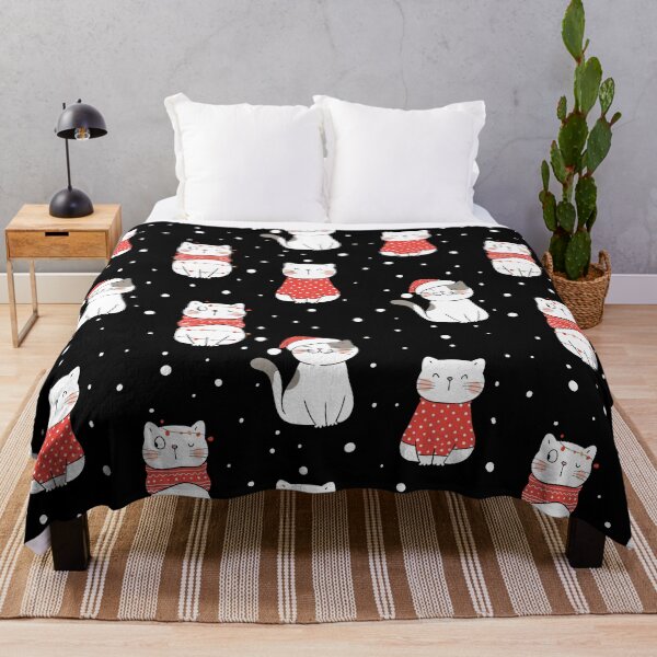 Item preview, Kitten Winter Christmas designed and sold by ELAB27.