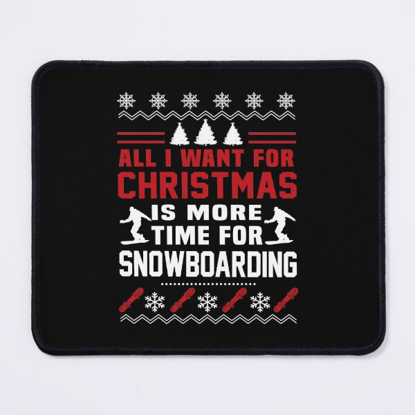 Item preview, Snowboarding Christmas Time designed and sold by SiouxLove.