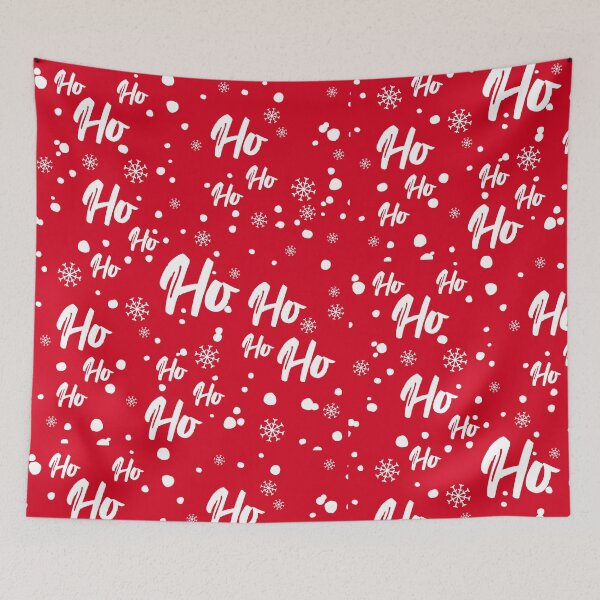 Artikelvorschau, Weihnachtsmuster Hohoho entworfen und verkauft von Koi-Art.