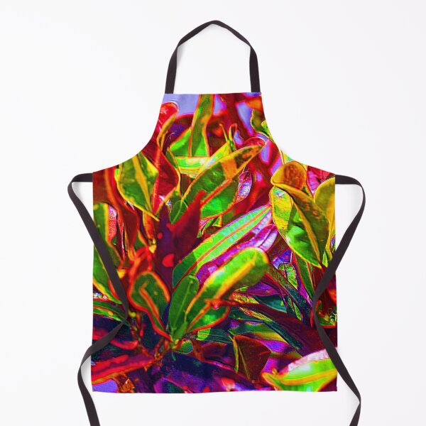 Item preview, Abstract Bright and Colorful Leaves. Vibrant Green, Red, Purple Leaves designed and sold by silviaol.