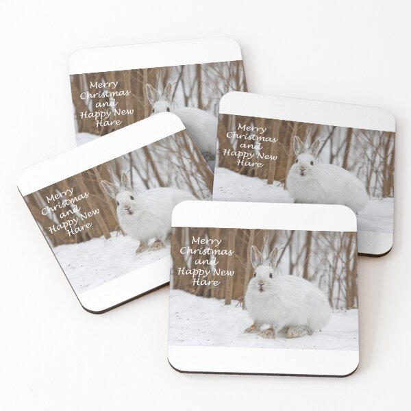 Item preview, Snowshoe hare Christmas designed and sold by James Cumming.