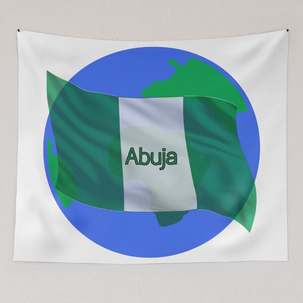 Item preview, Abuja, Federal Republic of Nigeria designed and sold by assortedtees.