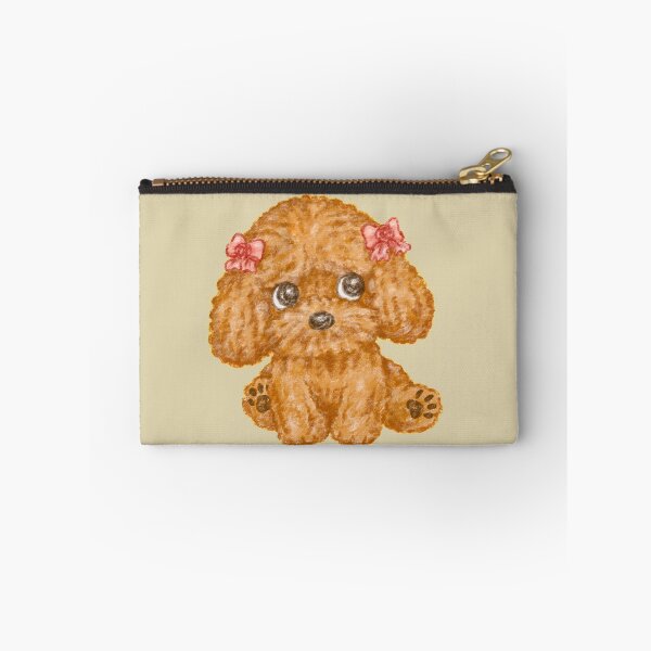 Item preview, Toy poodle wearing a ribbon looks up designed and sold by Toru Sanogawa.