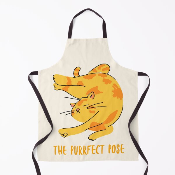 Item preview, The Purrfect Pose. Relaxed Yoga Cat designed and sold by Rebel-Design.
