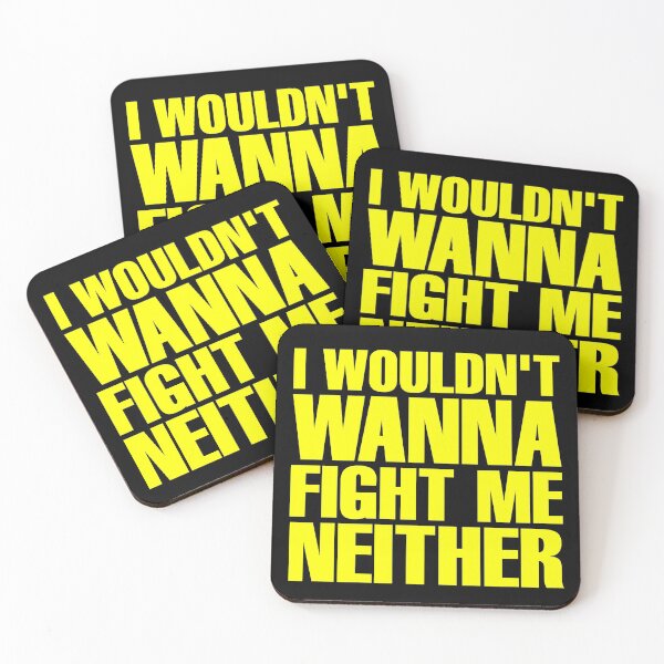Item preview, I Wouldn't Wanna Fight Me Neither - Flash Thompson (Yellow) designed and sold by ForeverTobey.