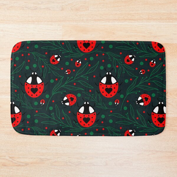 Item preview, Seamless childish pattern with ladybugs designed and sold by ConcorStore.
