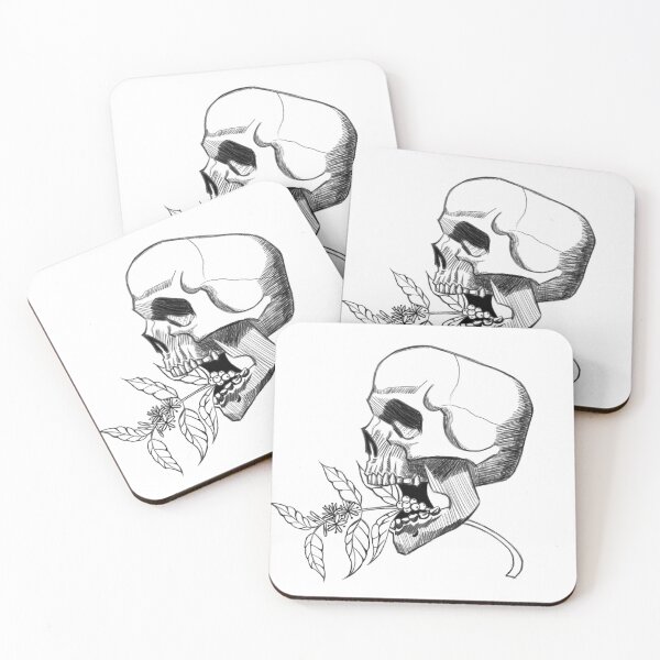 Item preview, Cascara Skull designed and sold by Natalie Zysk.