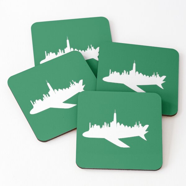 Item preview, Jets New York Skyline Retro designed and sold by Gang Green Gear.