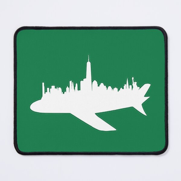 Item preview, Jets New York Skyline Retro designed and sold by Gang Green Gear.