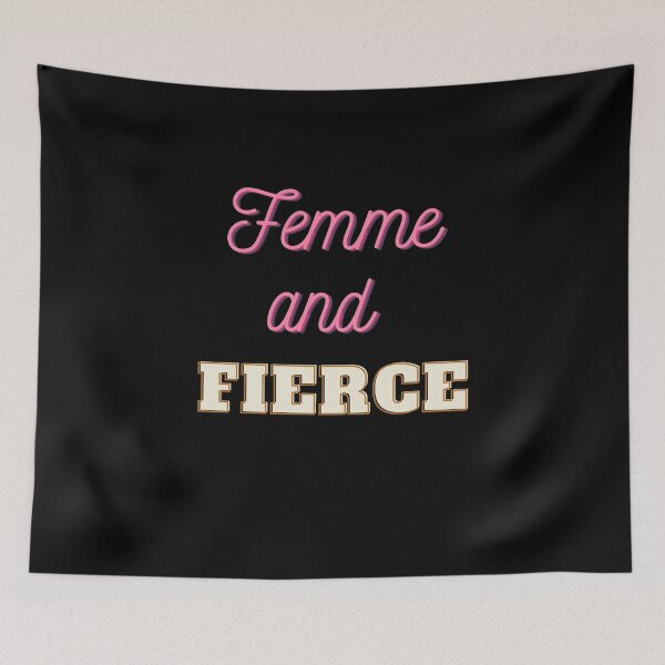Item preview, Femme and Fierce designed and sold by NerdGrrl.