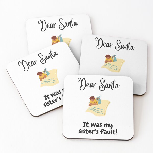 Item preview, Dear Santa it was my sister's fault! designed and sold by CheryleaDesigns.