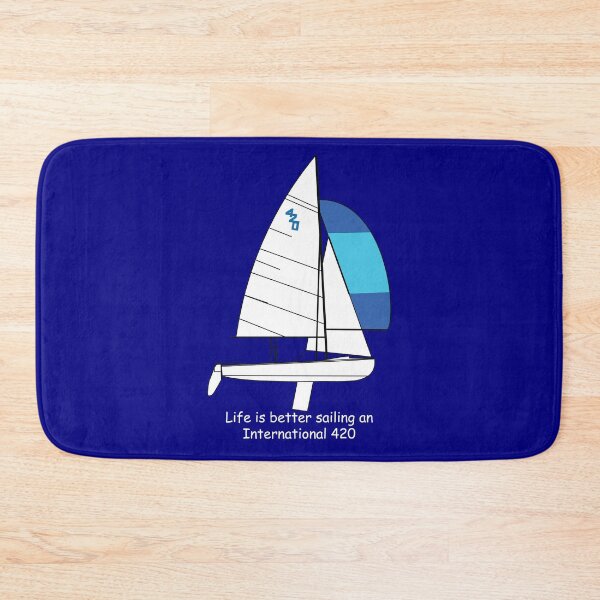Item preview, International 420 - Life is better sailing an International 420 designed and sold by CHBB.