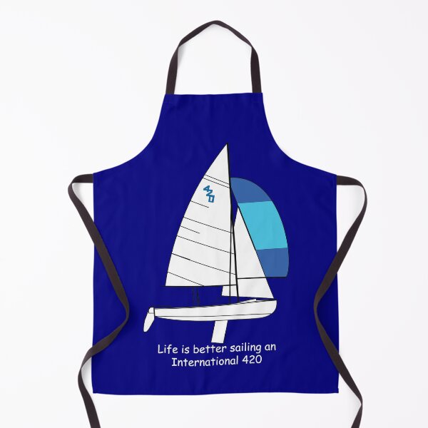 Item preview, International 420 - Life is better sailing an International 420 designed and sold by CHBB.