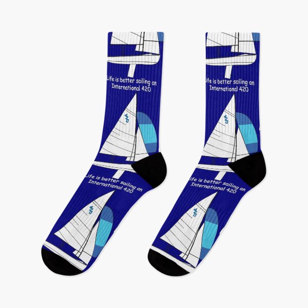Item preview, International 420 - Life is better sailing an International 420 designed and sold by CHBB.