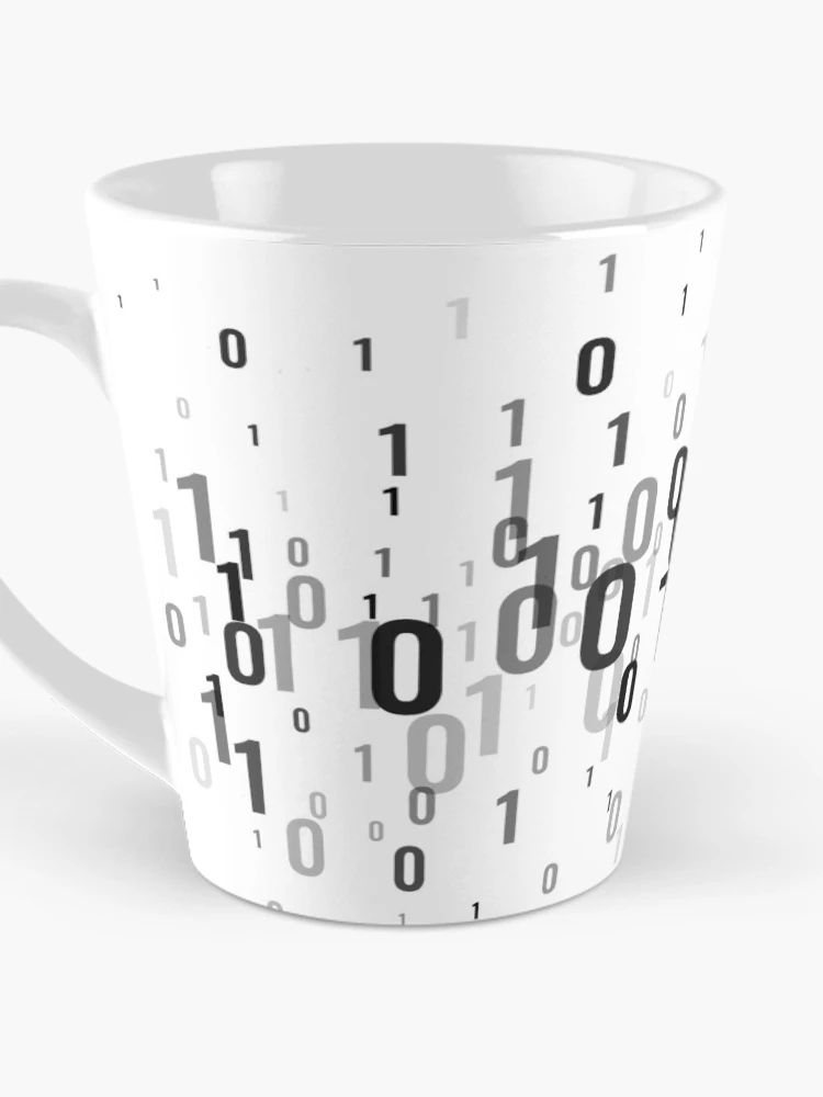 Thumbnail 3 of 4, Coffee Mug, Computer Binary Code designed and sold by Islanr.