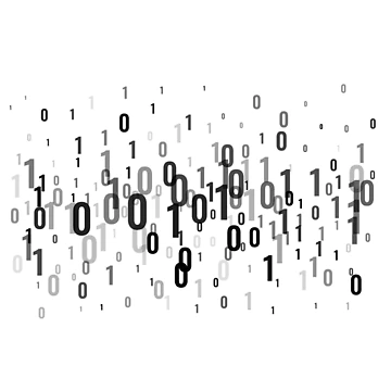 Artwork thumbnail, Computer Binary Code by Islanr