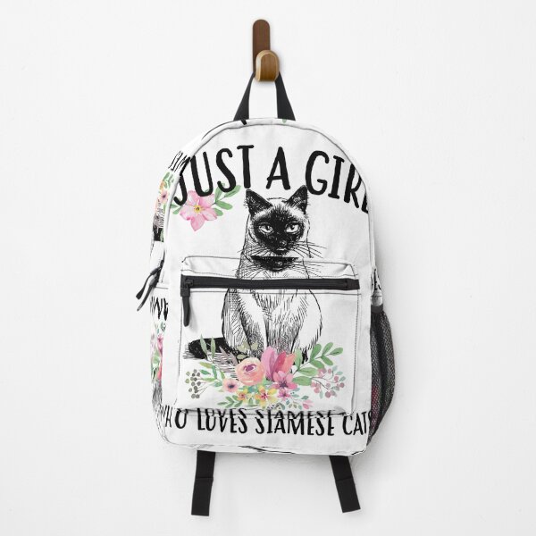 Item preview, Just a girl who loves Siamese cats drawing designed and sold by ConcorStore.