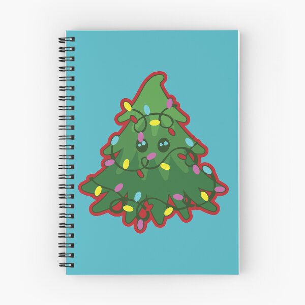 Item preview, Lindo árbol de navidad kawaii designed and sold by Alec Buchan.