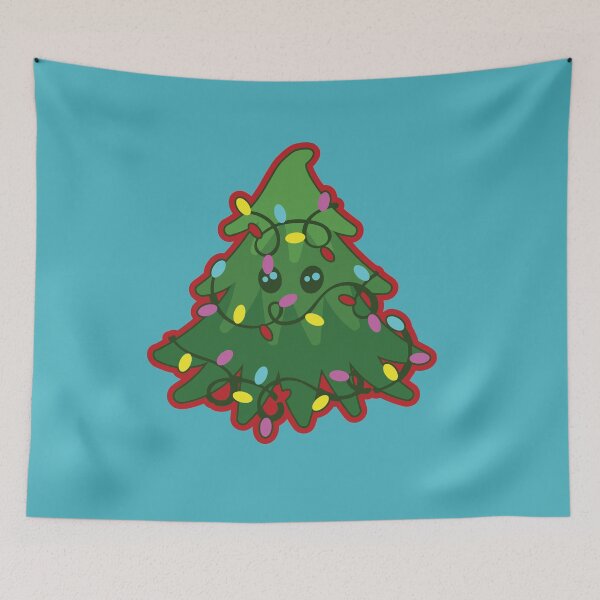 Item preview, Cute Kawaii Christmas Tree designed and sold by Alec Buchan.