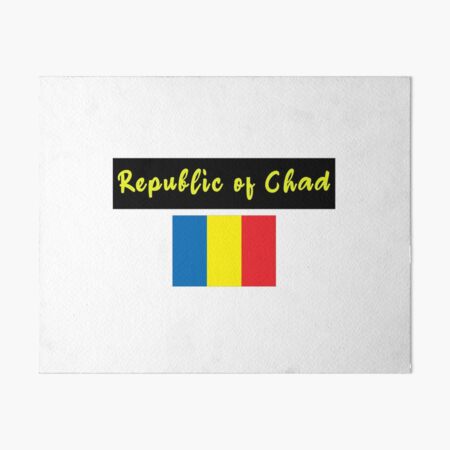 Item preview, Chad(Republic of Chad) Flag designed and sold by Zele.