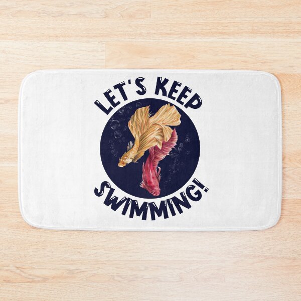 Item preview, lets keep swimming designed and sold by nadiaham.