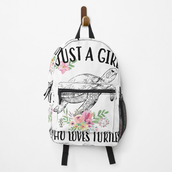 Item preview, Just a girl who loves turtles drawing designed and sold by ConcorStore.