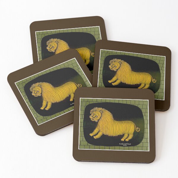 Item preview, LION : Vintage 1944 Abstract Print designed and sold by posterbobs.