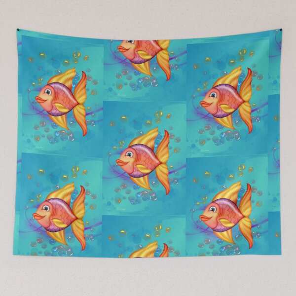 Item preview, Happiness, fantasy fish  designed and sold by LoneAngel.