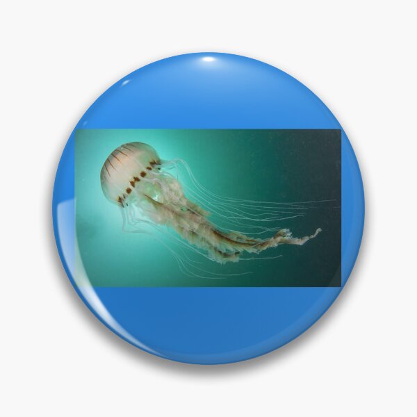 Item preview, Intinse jellyfish coursed through ocean designed and sold by deville13.