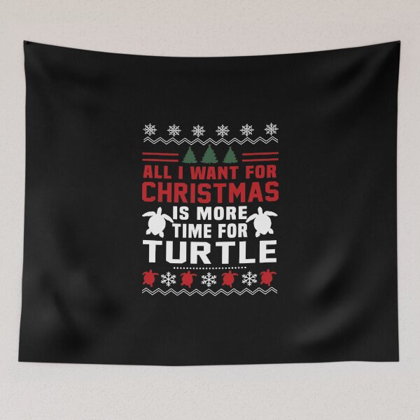 Item preview, Turtle Christmas Wool designed and sold by ConcorStore.