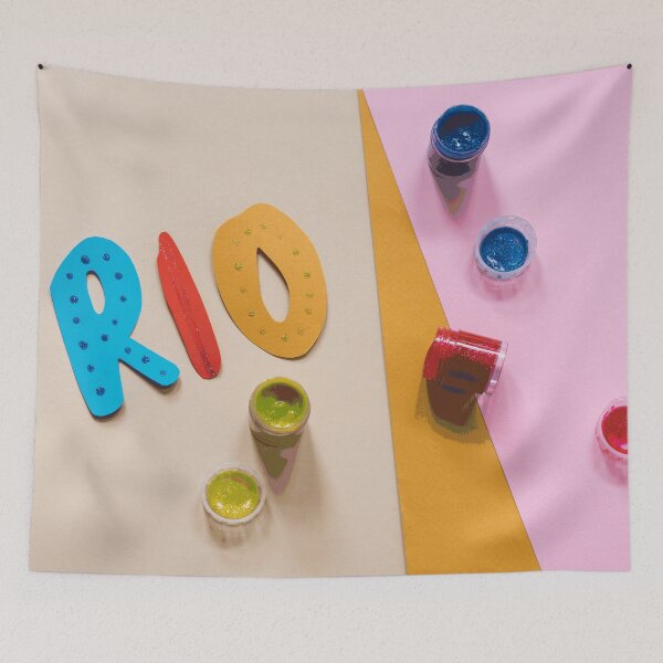 Item preview, Feel Free in Rio - Throw Pillow designed and sold by WitchEloina.
